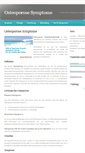 Mobile Screenshot of osteoporosesymptome.com